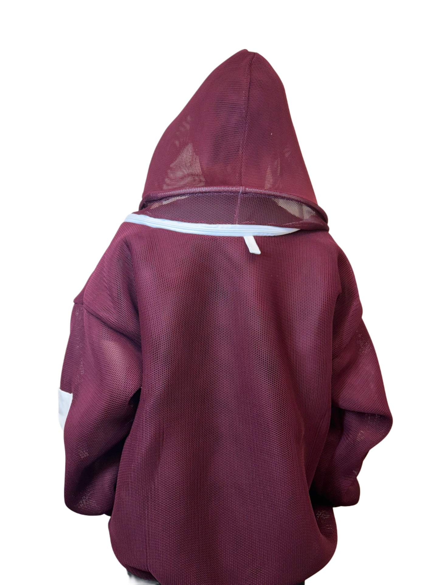 Apimon Premium Ventilated Beekeeping Jacket – Burgundy