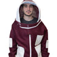 Apimon Premium Ventilated Beekeeping Jacket – Burgundy